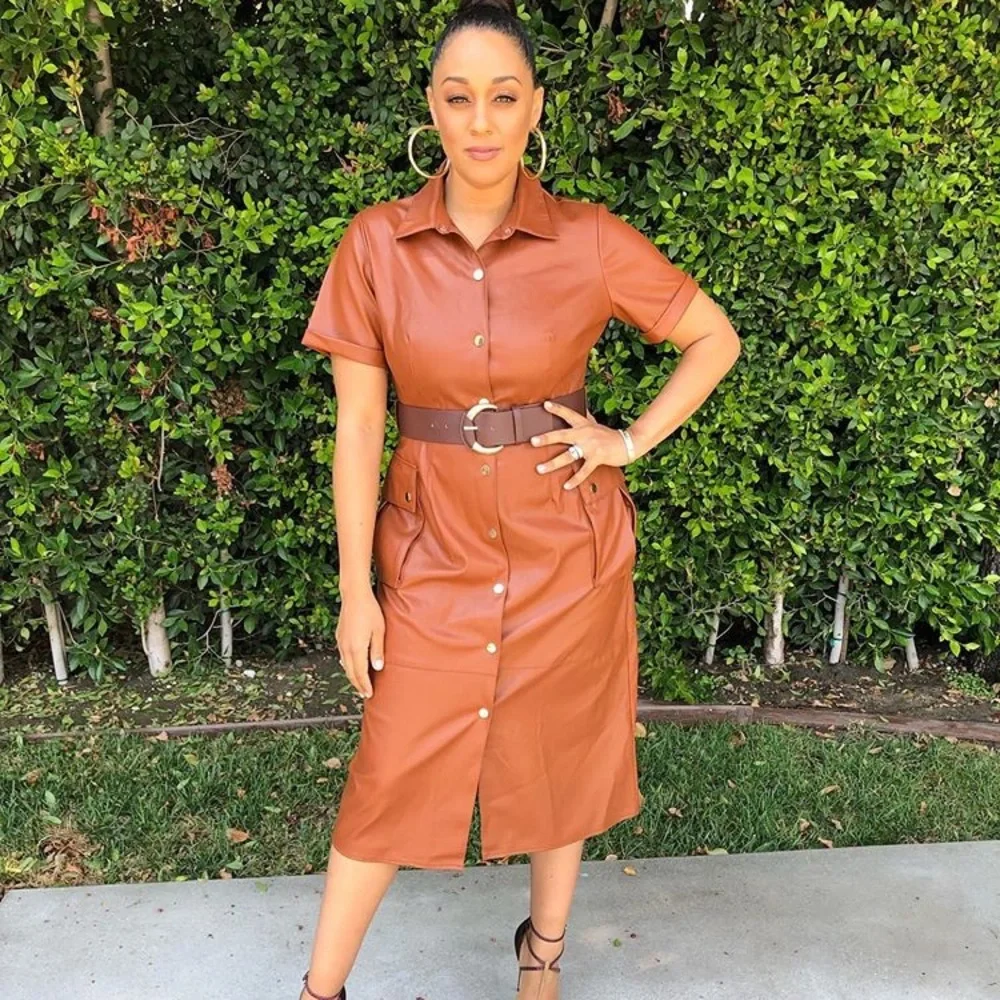 Zara faux leather dress - Picture 4 of 14